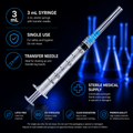 2.5 mL Sterile Syringe with 23G Needle – Single Use